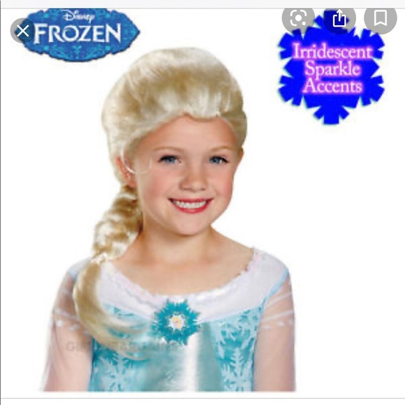 Disney Other - New Elsa Wig Disney Frozen ❄️ Blonde